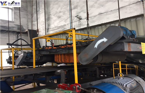 油冷電磁自卸式除鐵器，安徽RCDD-10RCDF電磁油冷自卸式除鐵器電氣工作原理_安徽RCDD-10RCDF電磁油冷自卸式除鐵器加多少號(hào)油_選型