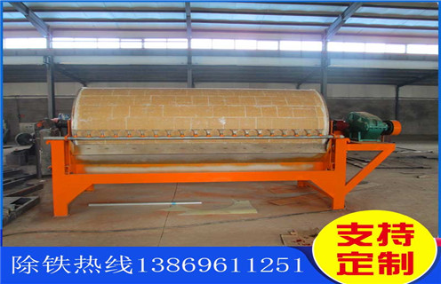 永磁筒磁選機(jī)，湖北磁選機(jī)永磁筒原理_遠(yuǎn)力湖北磁選機(jī)永磁筒原理使用注意事項(xiàng)磁場(chǎng)分布圖